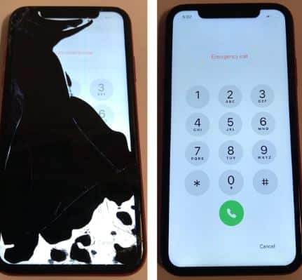 iphone XS 11 Pro broken screen 