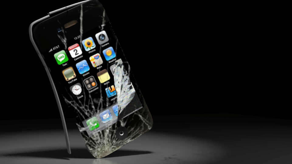 Broken iPhone